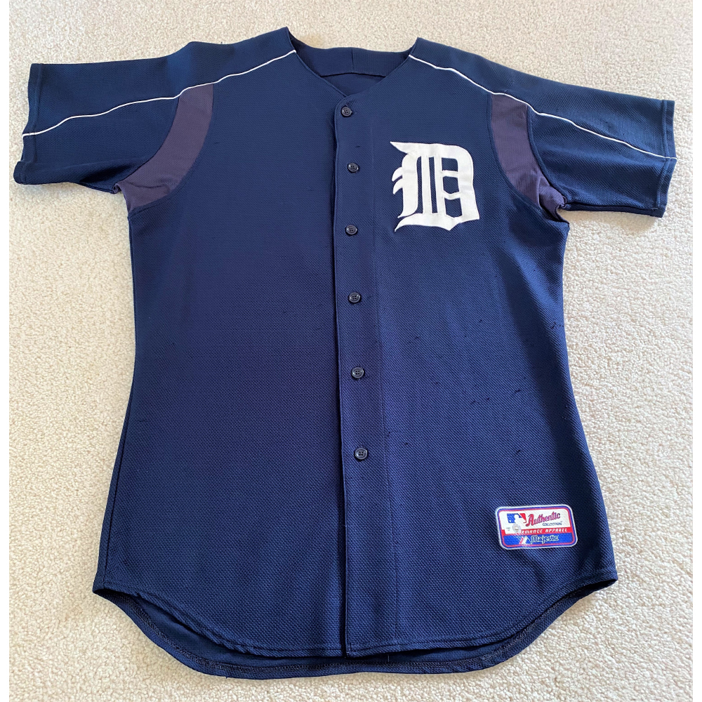 Gary Sheffield 3 Detroit Tigers Batting Practice Team Issued Jersey