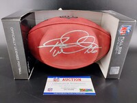 NFL - Steelers Rod Woodson Signed Authentic Football