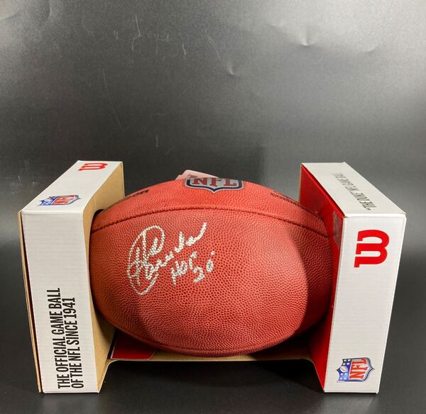 HOF - Eagles Harold Carmichael Signed Authentic Football