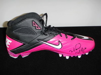 Crucial Catch - Unknown Ravens Player Signed Game Issued Cleat