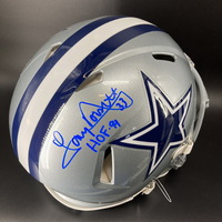 HOF - Cowboys Tony Dorsett Signed Authentic Speed Helmet