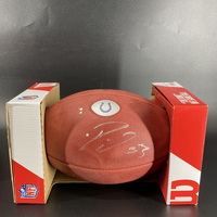 Colts - Darius Leonard Signed Authentic Football With Colts Logo