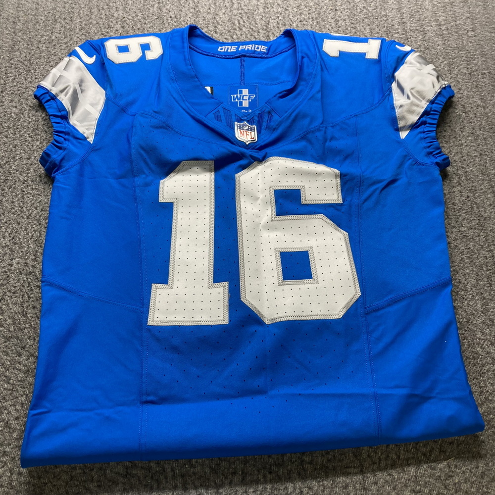 NFL - Lions Jared Goff Signed Authentic Jersey Size 42 | The