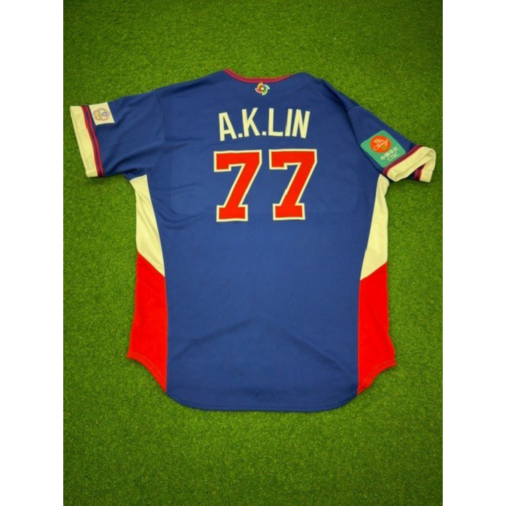 2026 World Baseball Classic - Chinese Taipei Game-Used Jersey - An