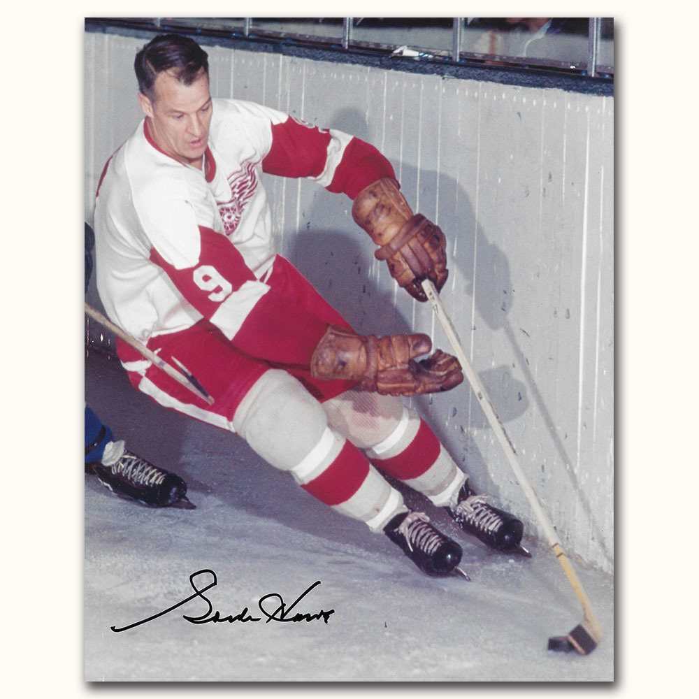 Gordie Howe Autographed Detroit Red Wings 8X10 Photo