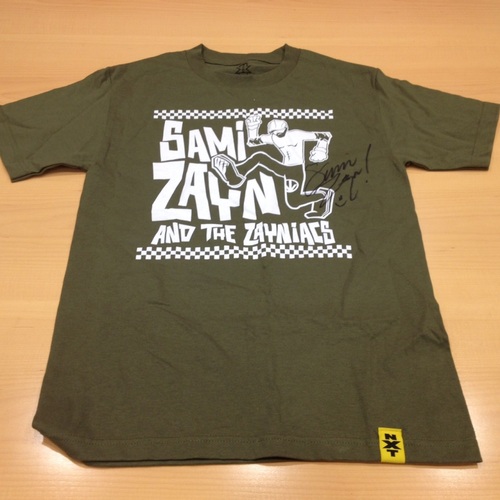 Sami Zayn SIGNED T-Shirt | WWE Auction