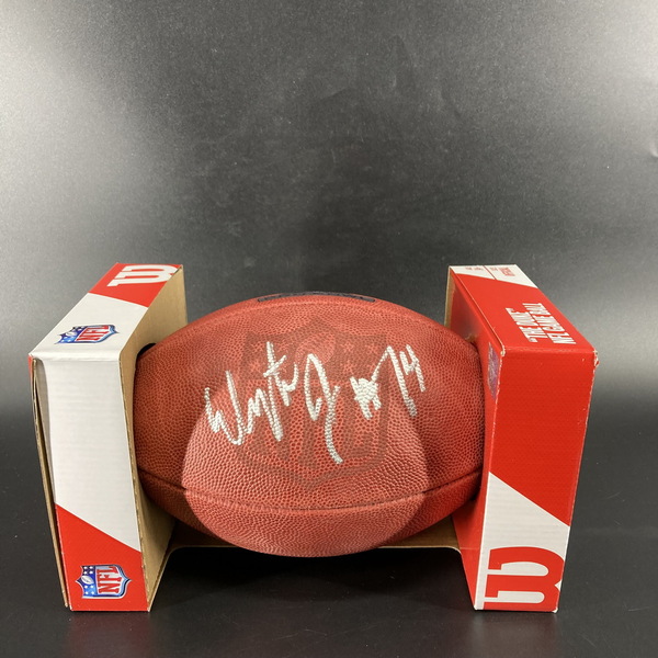 NFL - Packers Elgton Jenkins Signed Authentic Football with Pro Bowl Logo