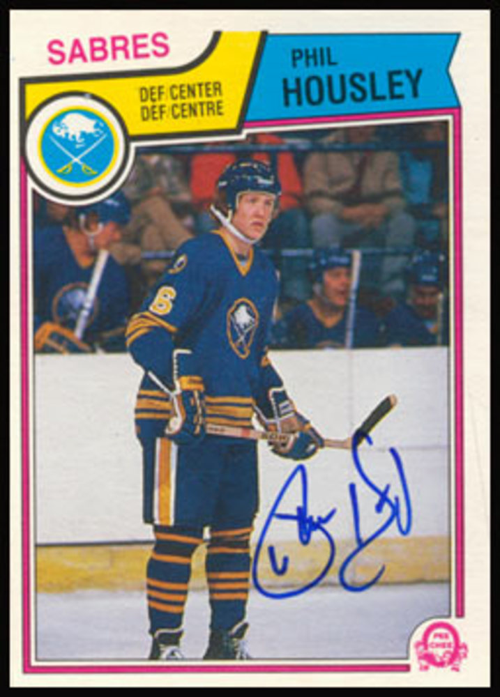 Phil Housley Autographed 1983 O-Pee-Chee Rookie Card - Buffalo Sabres