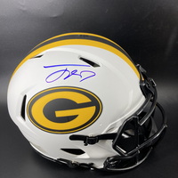 NFL - Packers Jayden Reed Signed Lunar Eclipse Authentic Speed Helmet