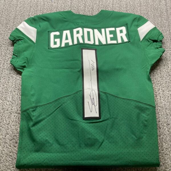 NFL - Jets Sauce Gardner Signed Authentic Jersey Size 36