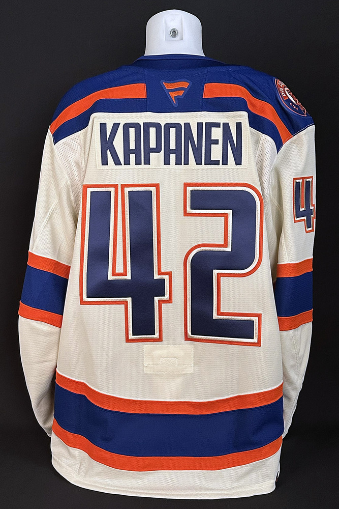 Kasperi Kapanen #42 - 2025-26 Edmonton Oilers Alternate Set #2 