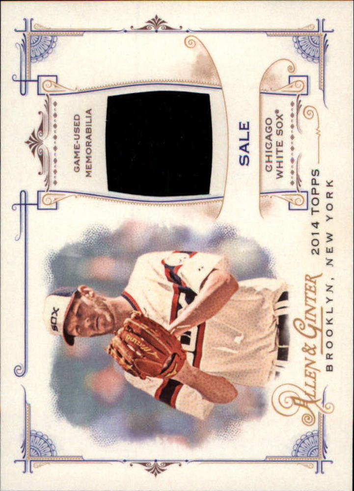 2014 Topps Allen and Ginter Relics Chris Sale
