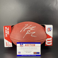 NFL - Raiders Hunter Renfrow Signed Authentic Football