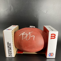 Red Cross - Jaguars Brian Thomas Jr. Signed Authentic Football