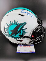 NFL - Dolphins Erik Ezukanma signed Lunar Eclipse Helmet - signed "...
