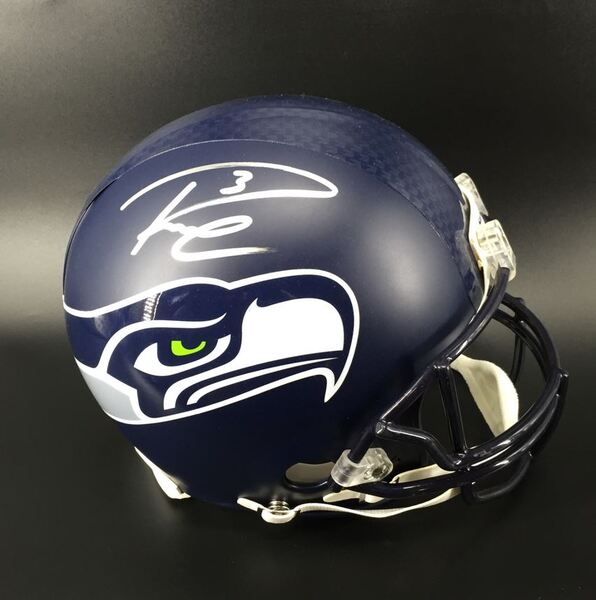 NFL - Seahawks Russell Wilson Signed Proline Helmet