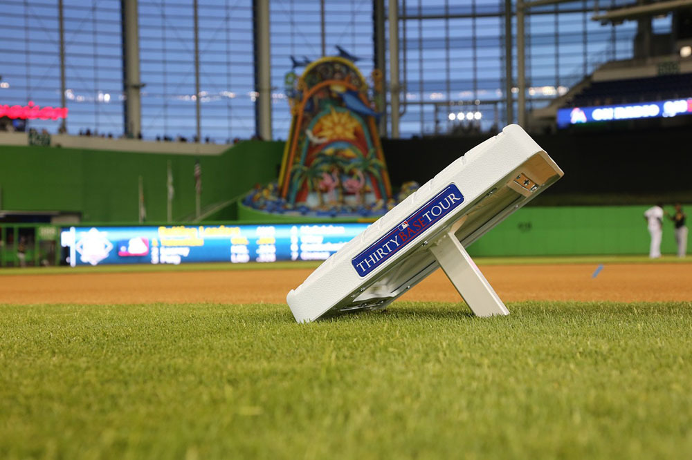 MLB GameUsed Set of TravelingBases MLB Auctions