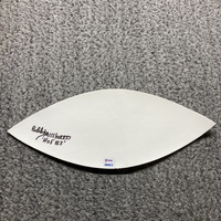 HOF - Washington Booby Mitchell Signed WhIte Panel With HOF Logo