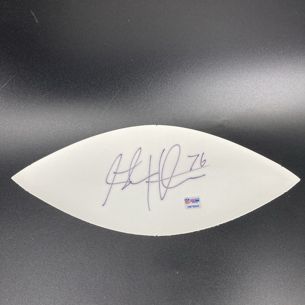 NFL - Vikings Steve Hutchinson Signed White Panel