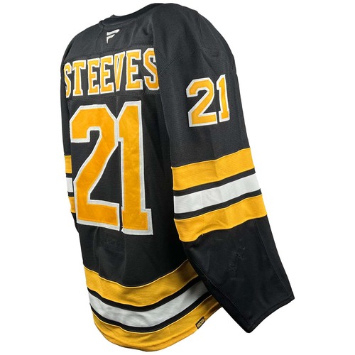Photo of Game-Used 2025-2026 Season Home Hockey Jersey - Set 2 - Alex Steeves