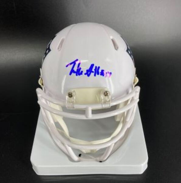NFL - Broncos Zach Allen Signed NFL Shield Mini Helmet