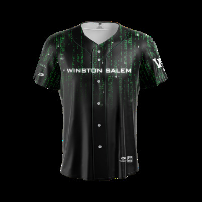 #5 INF Caden Connor Winston-Salem Dash Matrix Night Jersey