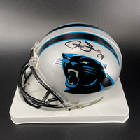 Panthers - Jonathan Stewart Signed Mini Helmet