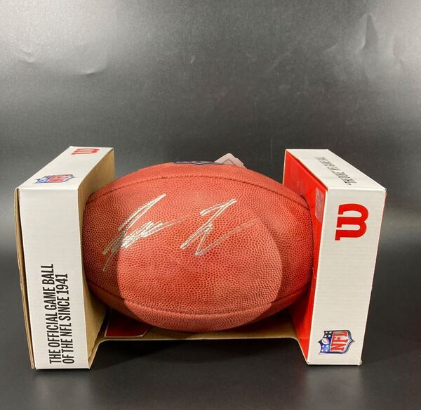 NFL - Raiders Tyree Wilson signed authentic football