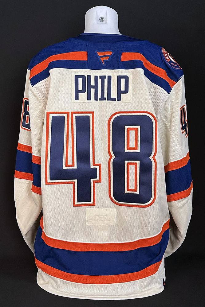 Noah Philp #48 - 2025-26 Edmonton Oilers Alternate Set #2 
