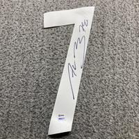 NFL - Steelers Alejandro Villanueva Signed Jersey Number