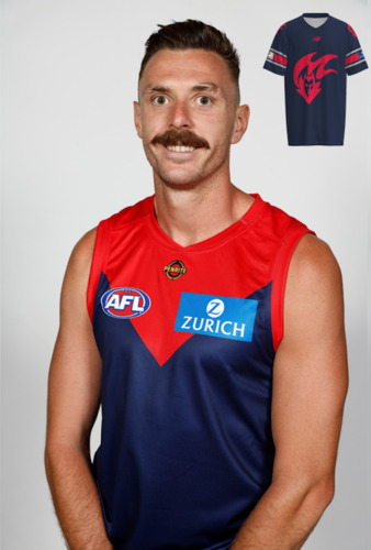 Photo of Melbourne Demons Gather Round Gridiron Top - Jake Lever #8