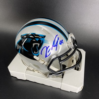 Panthers - Kawann Short Signed Mini Helmet