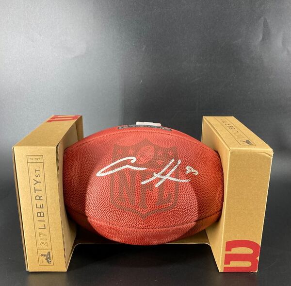 NFL - Lions Aidan Hutchinson Signed Authentic Football with Pro Bowl Logo