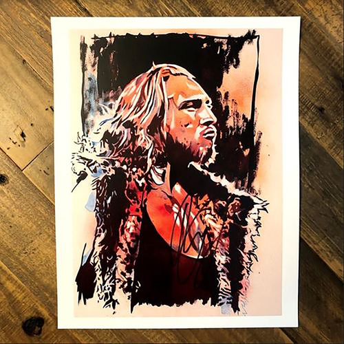Pete Dunne/ Butch SIGNED 11x14 Rob Schamberger Art Print