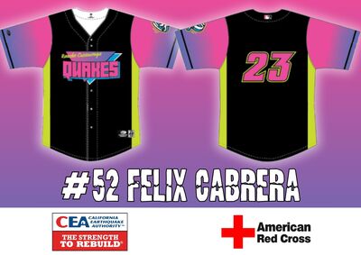 2024 90's Jersey #52 Felix Cabrera - Size 42