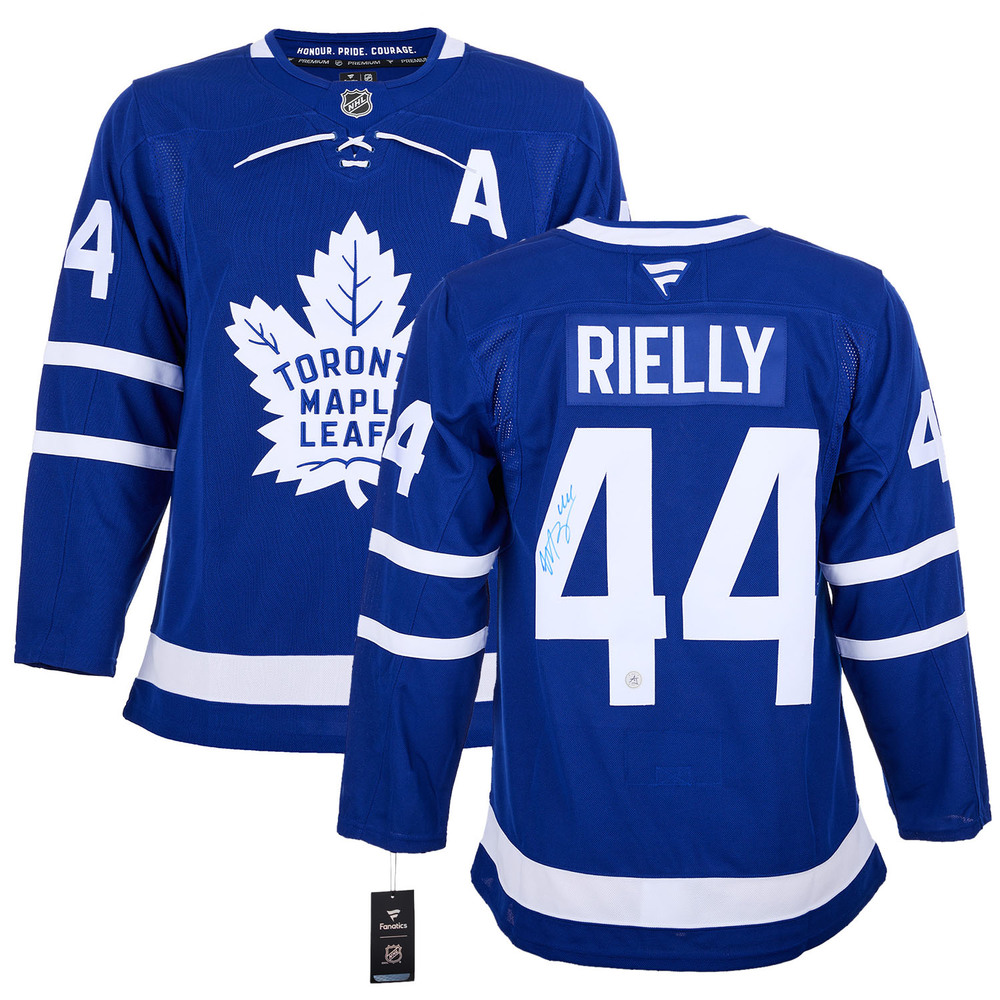 Morgan Rielly Autographed Toronto Maple Leafs Fanatics Premium Jersey