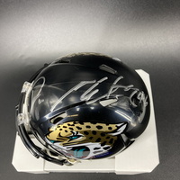 Red Cross - Jaguars Ross Matiscik Signed Mini Helmet