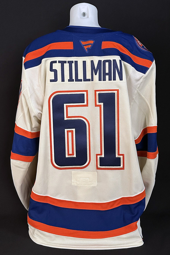 Riley Stillman #61 - 2025-26 Edmonton Oilers Alternate Set #2 