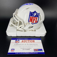 NFL - Seahawks Bubba Bolden Signed NFL Shield Mini Helmet