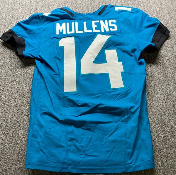 London Games - Jaguars Nick Mullens Game Worn Jersey (10/19/2025) Size 4...