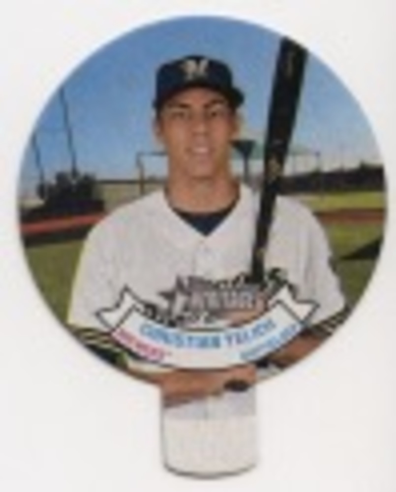 2019 Topps Heritage '70 Topps Candy Lids #22 Christian Yelich