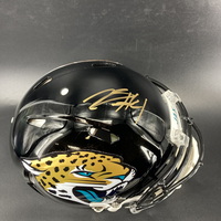 Red Cross - Jaguars Tank Bigsby Signed Authentic Speed Helmet