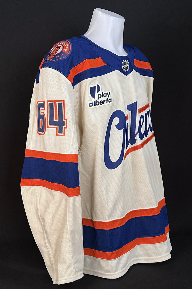 Connor Clattenburg #64 - 2025-26 Edmonton Oilers Alternate Set #2 