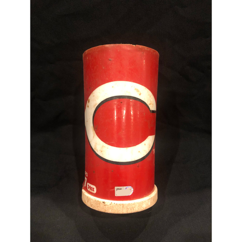 Nick Senzel MLB Debut -- Game-Used Bat Weight from On-Deck Circle -- Used During Nick Senzel's First Major League Game -- Giants vs. Reds on 5/3/2019