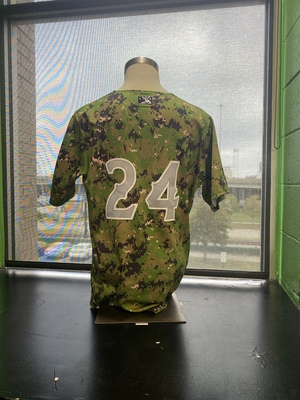 Norfolk Tides Digital Camo Jersey #24 Size 48