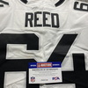 Crucial Catch - Jaguars Chris Reed Game Worn Jersey 2018 Season Size 46