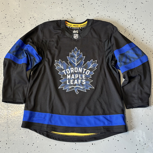 TEAM ISSUED Toronto Maple Leafs Flipside Alternate Blank Game Sweaters (2024-25)