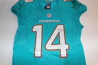 STS - Dolphins Jarvis Landry Game Worn Jersey (116/2016) Size 38