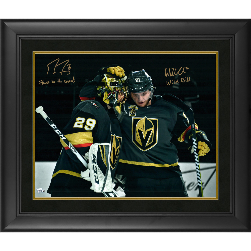 Marc-Andre Fleury & William Karlsson Vegas Golden Knights Framed Autographed 16