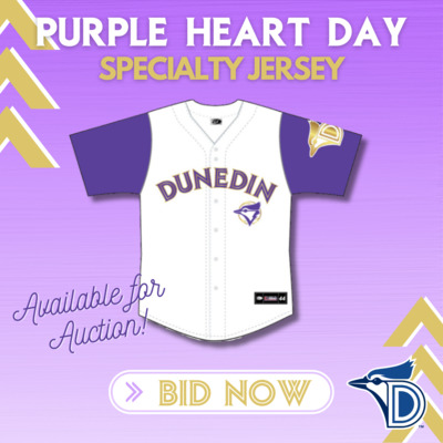 #48 - Irv Carter - Purple Heart Jersey - Size: 50